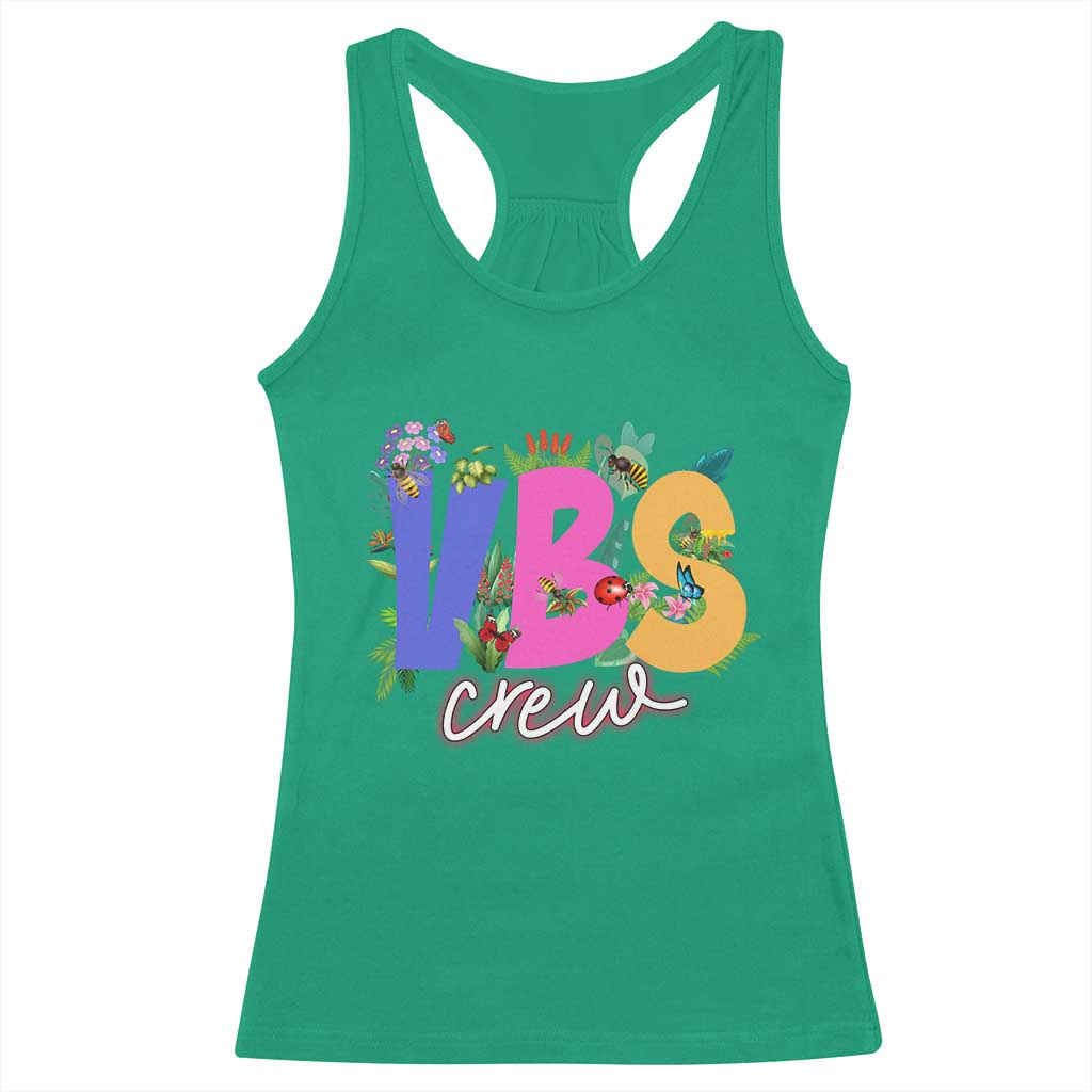 VBS Crew 2025 Racerback Tank Top Magninfied Vacation Bible School Adventure TS02 Irish Green Print Your Wear