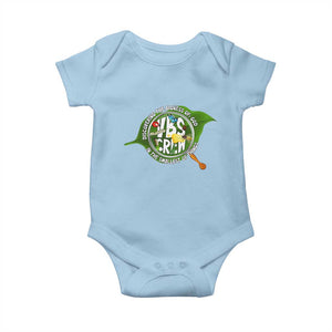 VBS Crew 2025 Baby Onesie Magnified Discovering The Bigness Of God In The Smallest Of Things TS02 Light Blue Print Your Wear