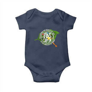 VBS Crew 2025 Baby Onesie Magnified Discovering The Bigness Of God In The Smallest Of Things TS02 Navy Print Your Wear