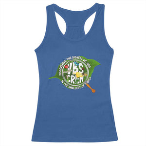 VBS Crew 2025 Racerback Tank Top Magnified Discovering The Bigness Of God In The Smallest Of Things TS02 Royal Blue Print Your Wear