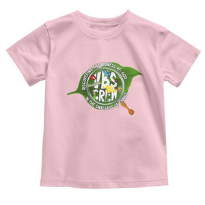 VBS Crew 2025 Toddler T Shirt Magnified Discovering The Bigness Of God In The Smallest Of Things TS02 Light Pink Print Your Wear