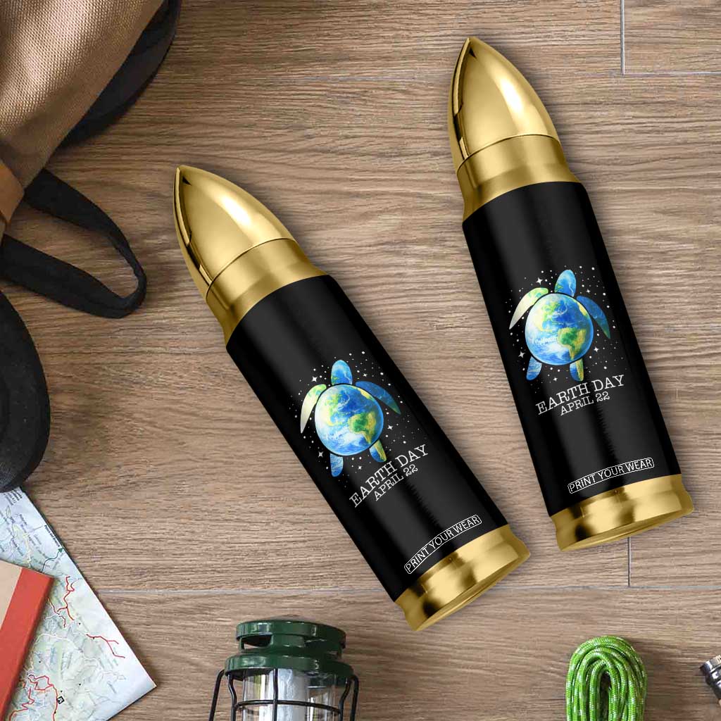 Earth Day Sea Turtle Bullet Tumbler Restore Earth Save The Planet TS02 Print Your Wear