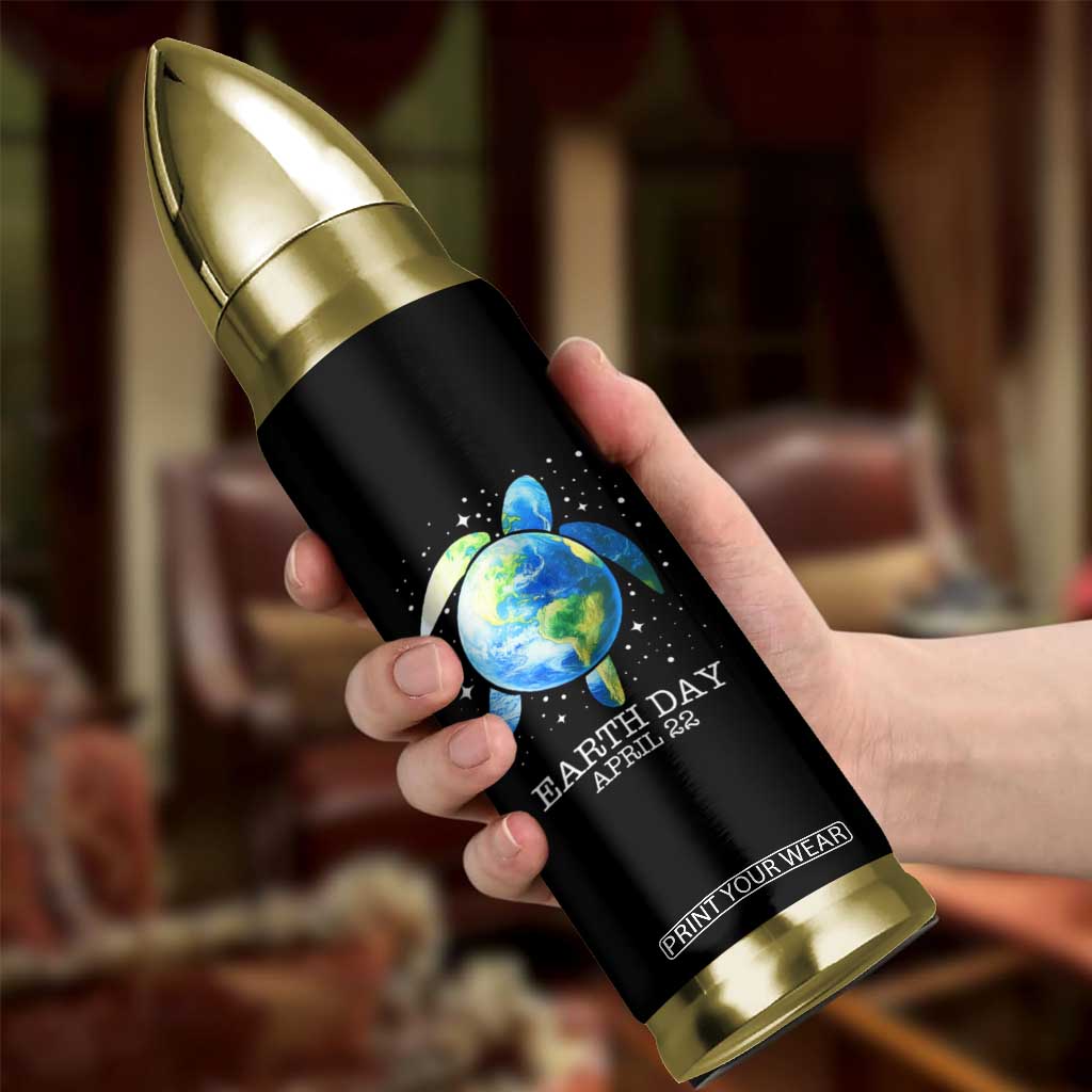 Earth Day Sea Turtle Bullet Tumbler Restore Earth Save The Planet TS02 Print Your Wear