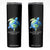 Earth Day Sea Turtle Skinny Tumbler Restore Earth Save The Planet TS02 Black Print Your Wear