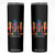 Everyone Is Welcome Here Skinny Tumbler Equality Rainbow Fist Hands TS02 Black Print Your Wear