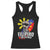 I Am Not Filipino For Nothing Racerback Tank Top Fight Supporter Philippine Flag TS02 Black Print Your Wear