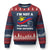 I Am Not Filipino For Nothing Ugly Christmas Sweater Supporter Philippine Flag TS02 Navy Red Print Your Wear