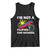 I Am Not Filipino For Nothing Tank Top Supporter Philippine Flag TS02 Black Print Your Wear
