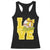 Vintage Banana Coquette Bow Racerback Tank Top LOVE Baseball Fan Sport Lover TS02 Black Print Your Wear