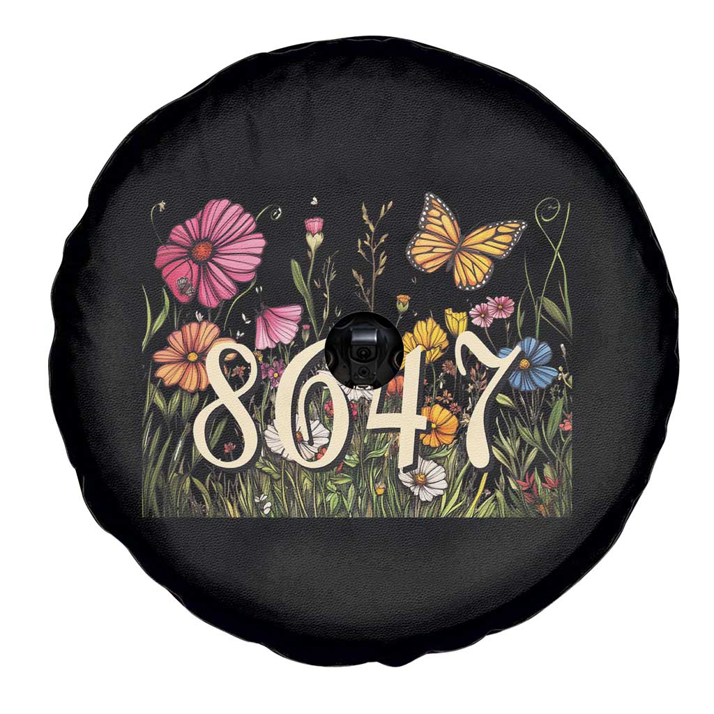 Funny 8647 Subtle Sarcasm Spare Tire Cover Floral Boho Style TS02 Print Your Wear