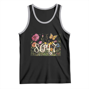 Funny 8647 Subtle Sarcasm Tank Top Floral Boho Style TS02 Black Athletic Heather Print Your Wear