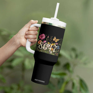 Funny 8647 Subtle Sarcasm Tumbler With Handle Floral Boho Style TS02 Print Your Wear