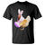 Funny Chicken Bunny T Shirt Happy Easter Eggs Farm TS02 Black Print Your Wear