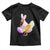 Funny Chicken Bunny Toddler T Shirt Happy Easter Eggs Farm TS02 Black Print Your Wear