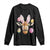 Funny Giraffe Bunny Long Sleeve Shirt Happy Easter Day Sunday TS02 Black Print Your Wear