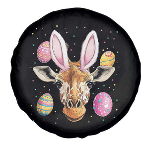 Funny Giraffe Bunny Spare Tire Cover Happy Easter Day Sunday TS02 Print Your Wear