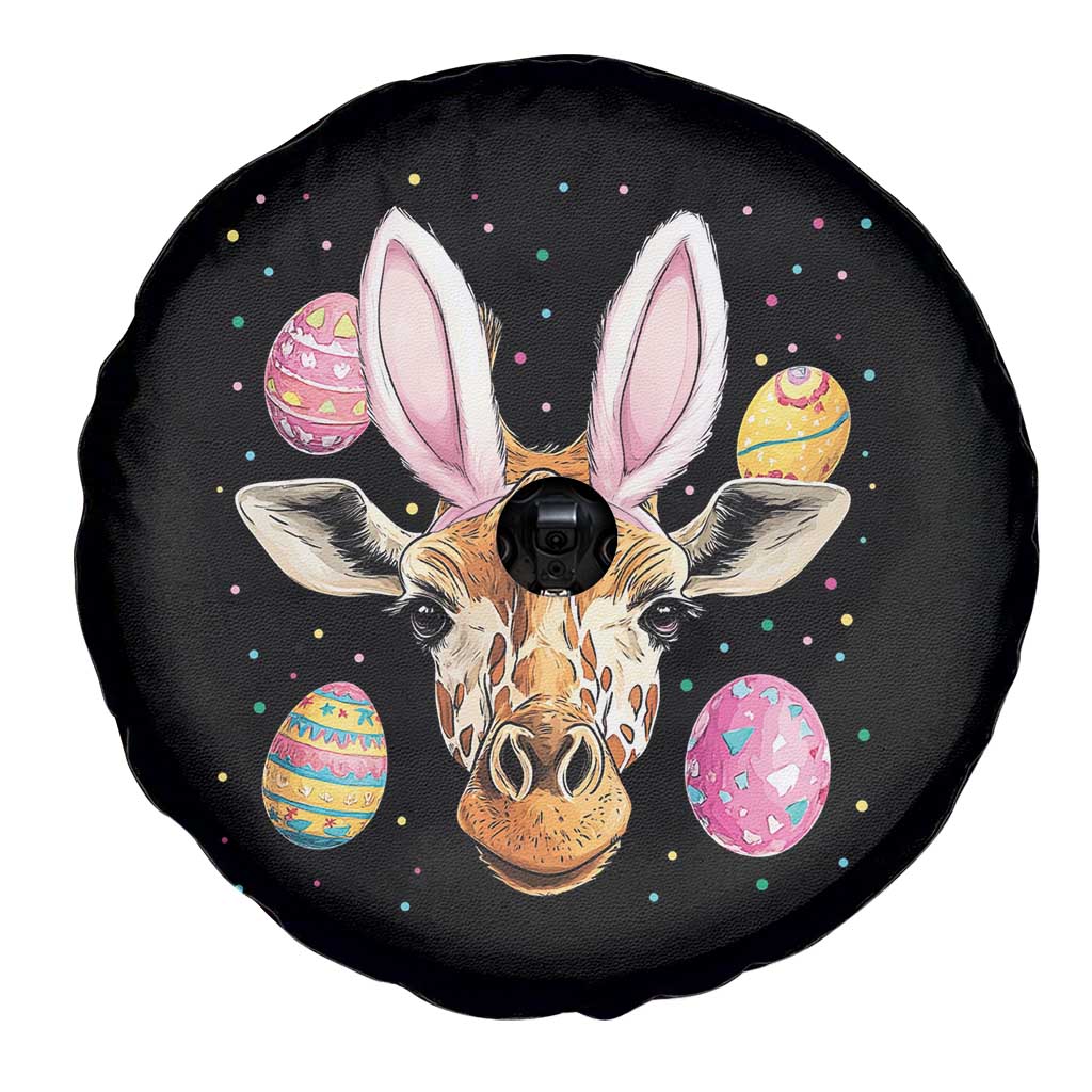 Funny Giraffe Bunny Spare Tire Cover Happy Easter Day Sunday TS02 Print Your Wear