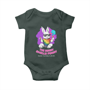 Happy 420 Easter Baby Onesie The Bunny Smells Funny TS02 Print Your Wear