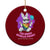 Happy 420 Easter Ceramic Ornament The Bunny Smells Funny TS02 1pc Red Print Your Wear