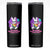 Happy 420 Easter Skinny Tumbler The Bunny Smells Funny TS02 Black Print Your Wear