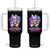 Happy 420 Easter Tumbler With Handle The Bunny Smells Funny TS02 One Size: 40 oz Black Print Your Wear