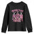 Prepare to Groovy Dye Funny Bunny Easter Youth Sweatshirt Horror Dyeing Eggs TS02 Black Print Your Wear