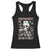 Emergency Department Skeleton Nurse Easter Racerback Tank Top ER Nursing Room TS02 Black Print Your Wear