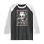 Emergency Department Skeleton Nurse Easter Raglan Shirt ER Nursing Room TS02 Black White Print Your Wear