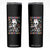 Emergency Department Skeleton Nurse Easter Skinny Tumbler ER Nursing Room TS02 Black Print Your Wear