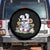 Pixel Art Gamer Bunny Easter Spare Tire Cover Cool Retro Gaming Vibes TS02 No hole Black Print Your Wear