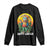 Happy 420 Easter Long Sleeve Shirt Funny Bunny Smoking Weed TS02 Black Print Your Wear