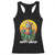 Happy 420 Easter Racerback Tank Top Funny Bunny Smoking Weed TS02 Black Print Your Wear