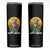 Happy 420 Easter Skinny Tumbler Funny Bunny Smoking Weed TS02 Black Print Your Wear