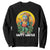 Happy 420 Easter Sweatshirt Funny Bunny Smoking Weed TS02 Black Print Your Wear