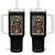 Skeleton 420 The Stoner Tumbler With Handle Retro Tarot Card Weed Lover Cannabis Trippy Vibes TS02 One Size: 40 oz Black Print Your Wear