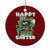 Happy 420 Easter Ceramic Ornament Funny Smoking Easter Bunny TS02 1pc Red Print Your Wear