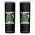 Happy 420 Easter Skinny Tumbler Funny Smoking Easter Bunny TS02 Black Print Your Wear
