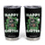 Happy 420 Easter Tumbler Cup Funny Smoking Easter Bunny TS02 Black Print Your Wear