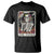 Skeleton 420 Cannabis T Shirt Tarot Card The Stoner Weed Lover TS02 Black Print Your Wear