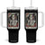Skeleton 420 Cannabis Tumbler With Handle Tarot Card The Stoner Weed Lover TS02 One Size: 40 oz Black Print Your Wear