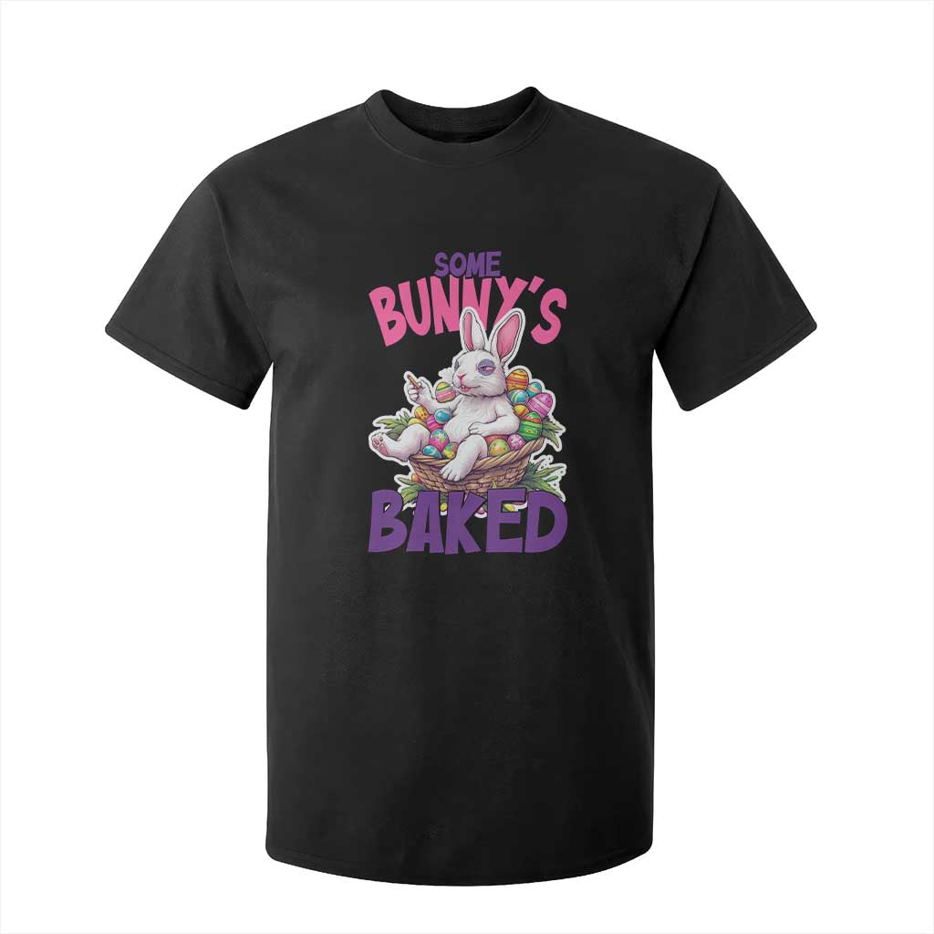Happy 420 Easter T Shirt For Kid Bunny Funny Weed Smoking Rabbit Cannabis 4/20 Day TS02 Black Print Your Wear