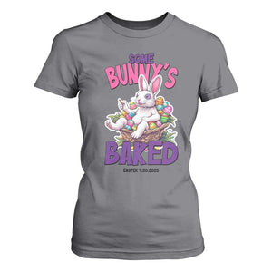Happy 420 Easter T Shirt For Women Bunny Funny Weed Smoking Rabbit Cannabis 4/20 Day TS02 Charcoal Print Your Wear