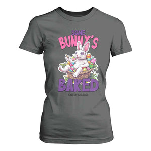 Happy 420 Easter T Shirt For Women Bunny Funny Weed Smoking Rabbit Cannabis 4/20 Day TS02 Dark Heather Print Your Wear