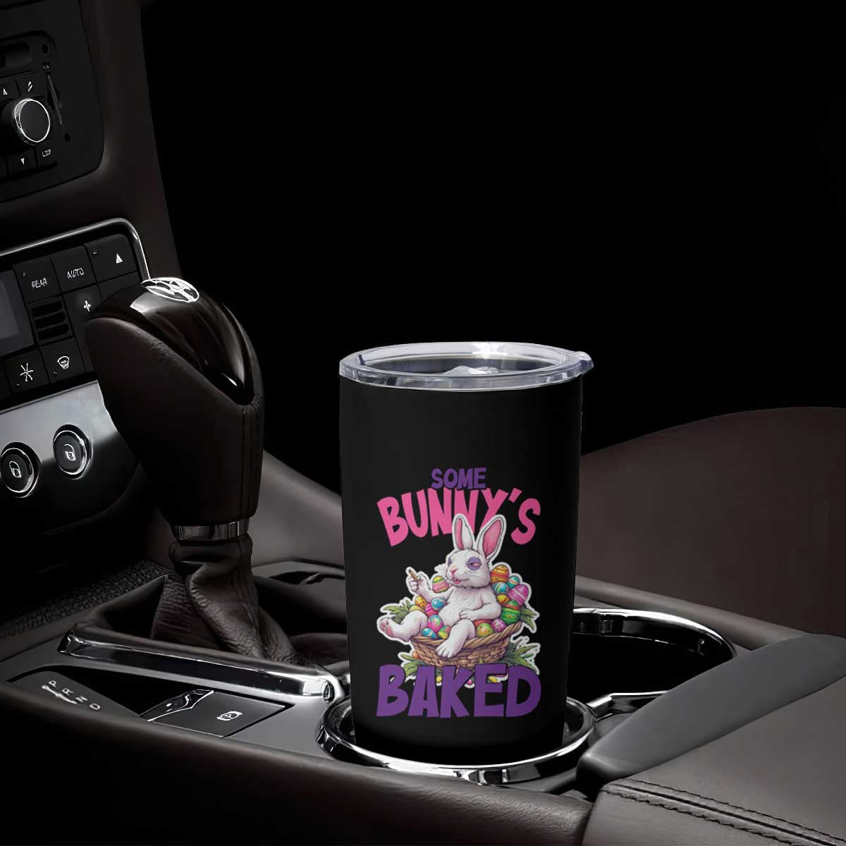 Happy 420 Easter Tumbler Cup Bunny Funny Weed Smoking Rabbit Cannabis 4/20 Day TS02 Print Your Wear