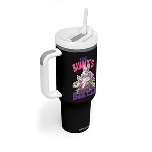 Happy 420 Easter Tumbler With Handle Bunny Funny Weed Smoking Rabbit Cannabis 4/20 Day TS02 Print Your Wear