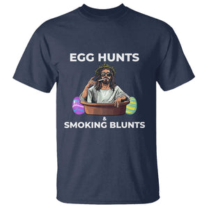 Happy 420 Easter T Shirt Blunt Stoner TS02 Navy Print Your Wear