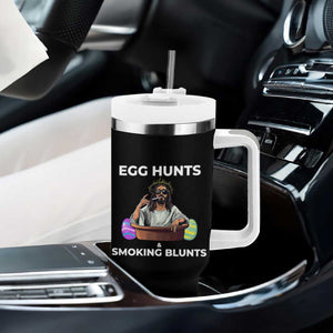 Happy 420 Easter Tumbler With Handle Blunt Stoner TS02 Print Your Wear