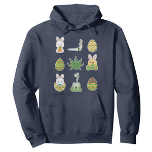 Happy 420 Easter Hoodie TS02 Navy Print Your Wear