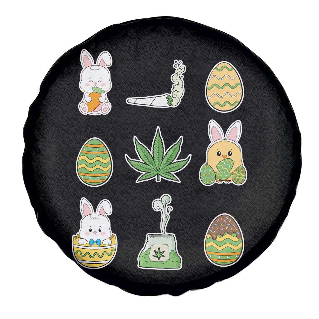 Happy 420 Easter Spare Tire Cover TS02 Print Your Wear