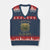 Funny Cannabis 420 V-Neck Knit Sweater Vest I Can Buy Myself Flowers Marijuana Smoking Weed TS02 Navy Red Print Your Wear